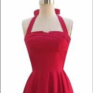 Trashy Diva Red Halter Dress
